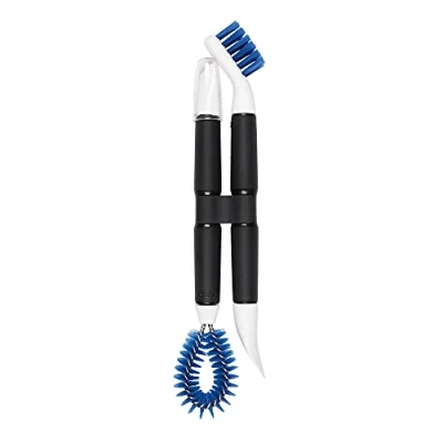 Afbeelding van Oxo Good Grips Schrobborstel 20,5 Cm Set Van 2 Zwart