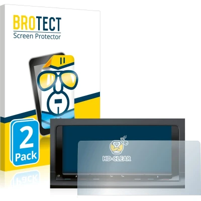 Afbeelding van BROTECT Screenprotector voor Volkswagen Caddy 5 Discover Pro 10 (2021) Folie Beschermfolie transparant (2 Stuks)