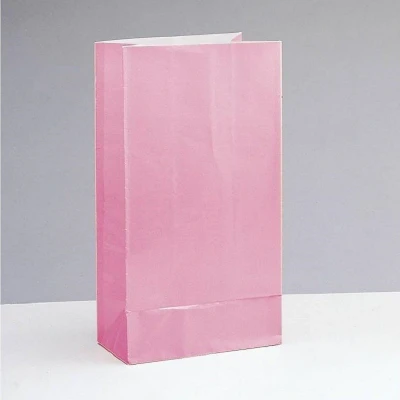 Image de Sac de fête Light Rose Papier 12 pièces