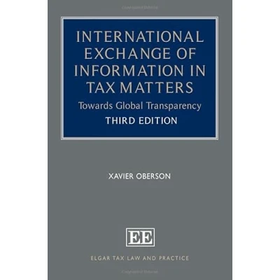 Afbeelding van Elgar Tax Law and Practice series International Exchange of Information in Matters
