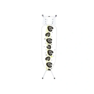 Afbeelding van MSV, Strijktafel model Eco, 10 posities en in hoogte verstelbaar tot 90 cm, 130 x 33 inklapbare strijkplank, met ijzeren steun H vorm, motieven