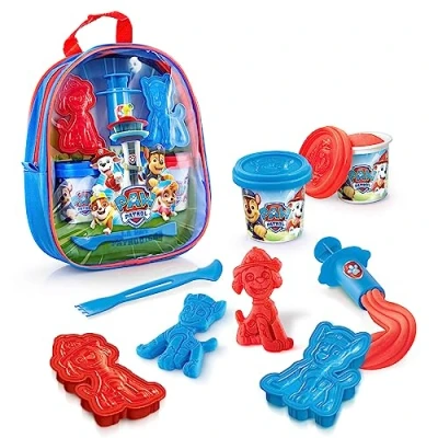 Image de Sac à dos garni de pâte modeler Paw Patrol Pat Patrouille avec accessoires