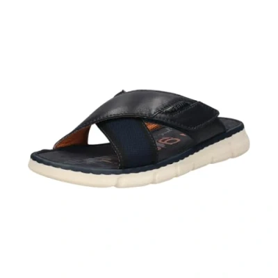 Afbeelding van bugatti 321 ak084 herenslippers, Donkerblauw