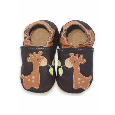 Afbeelding van Beck Giraffe Babyschoenen voor kinderen, Maat: 26, Braun Leer