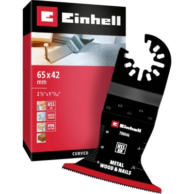 Afbeelding van Einhell 708046 Tauchsägeblatt BIM Met, 65mm Bimetaal Multitool toebehorenset 65 mm 1 stuk(s)