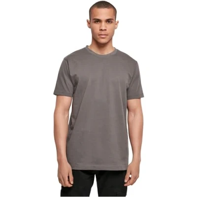 Afbeelding van Build your Brand T Shirt Round Neck BY004 DARK SHADOW L