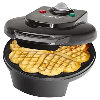 Image de Bomann WA 5018 CB gaufrier noir