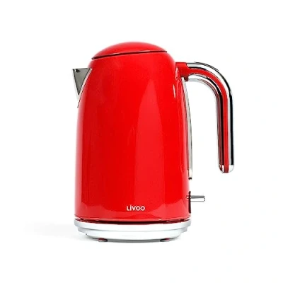Image de Bouilloire rétro Livoo DOD180R 2200 W Rouge