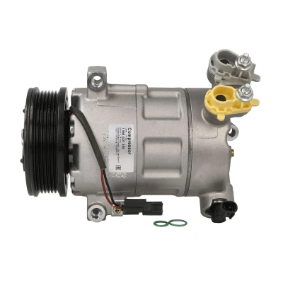 Afbeelding van BOSCH 1 986 AD1 355 AC Compressor 12V PAG 46 YF R1234yf, R134a Met afdichtring, montagehandleiding FORD: Grand C Max