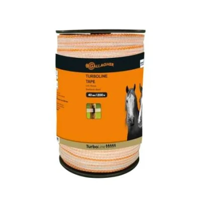 Afbeelding van Gallagher schriklint turboline 40 mm wit 200m