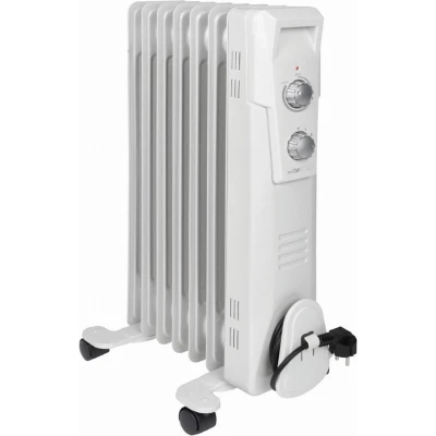 Afbeelding van Clatronic RA 3735 oliegevulde radiator 7 ribben 1500 Watt