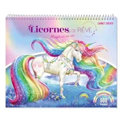 Afbeelding van CARNET CREATIF MAGIE ARC EN CIEL