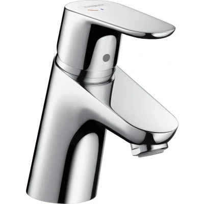 Afbeelding van Hansgrohe Focus 1 grps wastafelmengkraan 70 CoolStart met waste