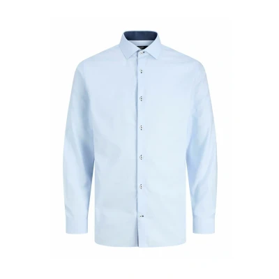 Afbeelding van Jack &amp; Jones Overhemd, Heren, Maat: XXL, Cashmere blue
