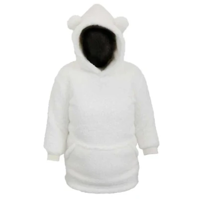 Afbeelding van Unique Living Hoodie Pippa Dove White 50x70cm