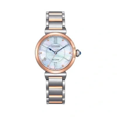 Afbeelding van Citizen EM1074 82D Horloge Staal Zilverkleurig Ø 29 mm