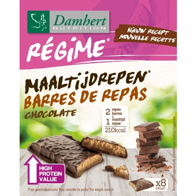 Afbeelding van Damhert Slim Maaltijdreep Chocolade