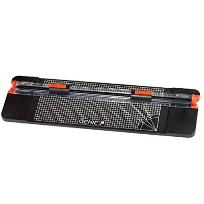 Afbeelding van Genie SC 322 Snijmachine, A4 formaat, tot 5 vellen tegelijk, zwart/rood