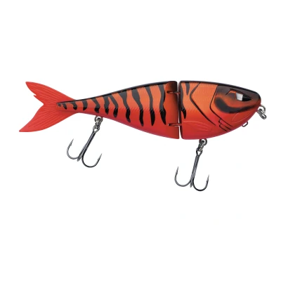 Afbeelding van Berkley Zilla Jointed Glider 135 Red Tiger Jerkbait