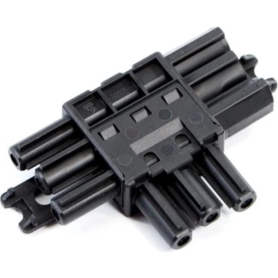 Afbeelding van Bachmann installatiestekker splitter Wieland GST18® 1 &gt; 2 / zwart