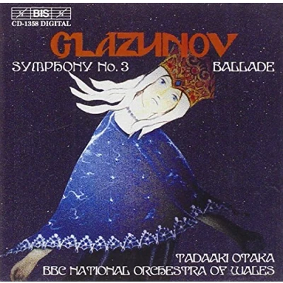 Afbeelding van BBC National Orchestra Of Wales Glazunov: Ballade Op.78/Symphony No.3 (CD)