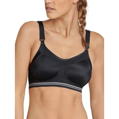 Afbeelding van Schiesser HIGH Impact Bustier, Dames, Maat: 70A, Schwarz