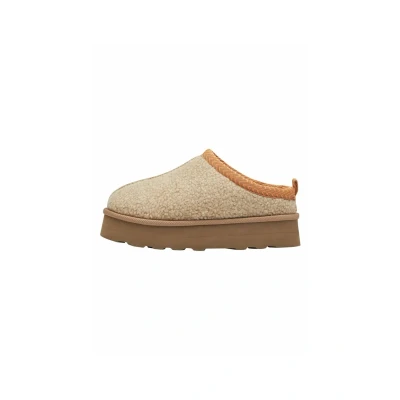 Afbeelding van s.Oliver Pantoffels, Dames, Maat: 38, Dk beige Textiel