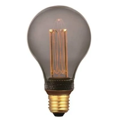 Afbeelding van 2,3W LED Peer smoke 7,5cm E27 1800K 3 standen