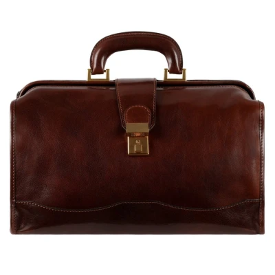 Afbeelding van Doktertas David Copperfield Unisex Bruin Alaabouch