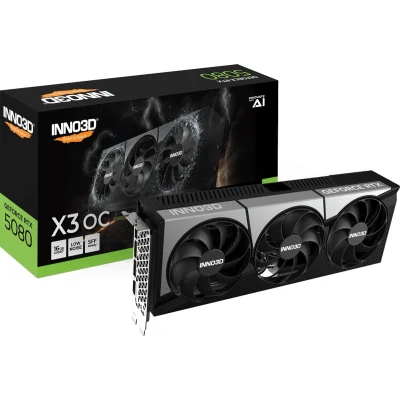 Afbeelding van INNO3D GeForce RTX 5080 X3 OC grafische kaart