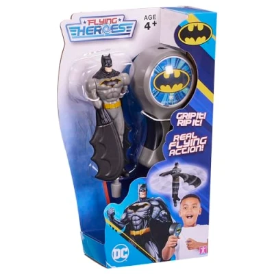 Afbeelding van Flying Heroes, Bandai, vliegend speelgoed met launcher, DC Batman, meerkleurig, CO07988