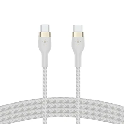 Afbeelding van Belkin Usb c kabel Boost Charge Pro Flex 1 M Wit (cab011bt1mwh)