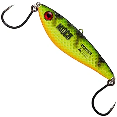 Afbeelding van Madcat Vibratix &#039;Firetiger Uv&#039; 14cm (130g) Meervalkunstaas