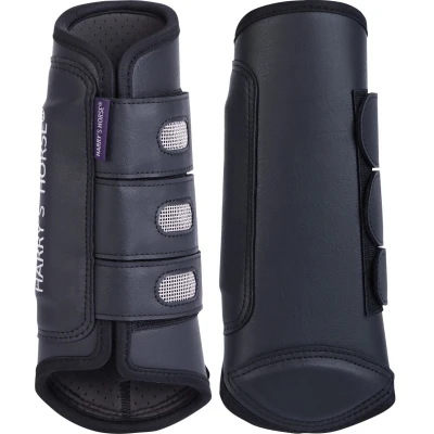 Image de Harry&#039;s Horse Guêtres Eventing Noir M