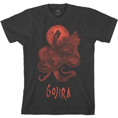 Afbeelding van Gojira Serpent Moon Heren T shirt L Zwart