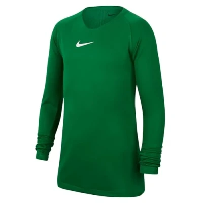 Afbeelding van Nike Performance DRY PARK First Longsleeve voor kinderen, Maat: 158 170, Pine green/white