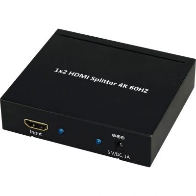 Afbeelding van Value HDMI splitter 4096 x 2160 Pixel Zwart