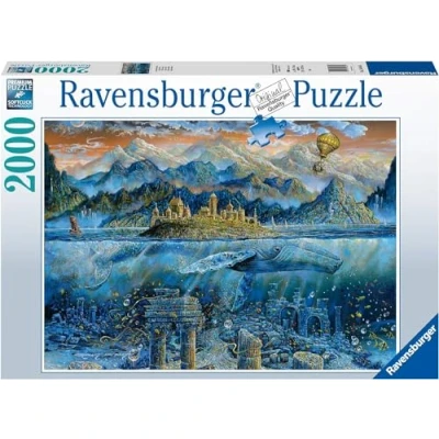 Afbeelding van Ravensburger 16464 2000 stukjes salie walvis puzzel voor volwassenen