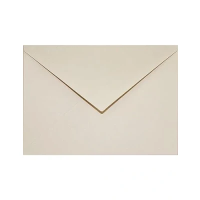 Afbeelding van Netuno 25 beige enveloppen C6 114 x 162 mm 115 g Sirio Color Sabbia decoratieve elegante puntige klep kleurrijke voor bruiloft verjaardag doop Kerstmis uitnodigingen wenskaarten