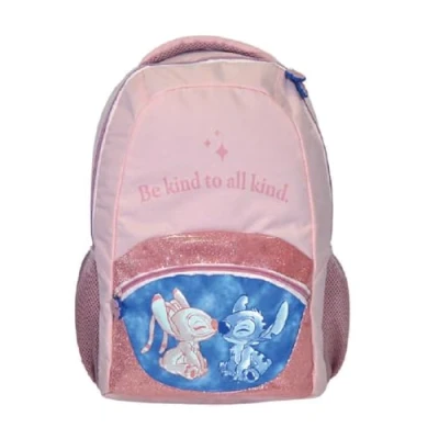 Afbeelding van Disney Lilo &amp; Stitch Premium Rugzak 42 CM Backpack Schooltas Roze