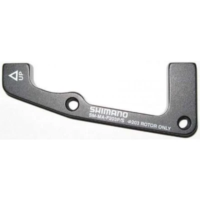 Afbeelding van Shimano Schijfrem montageadapter SM MA F 203 P/S Zwart
