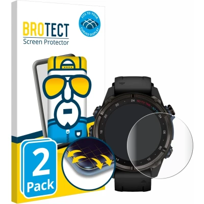 Afbeelding van BROTECT Volledig bedekkende screen protector, Smartwatch beschermfolie, Transparant