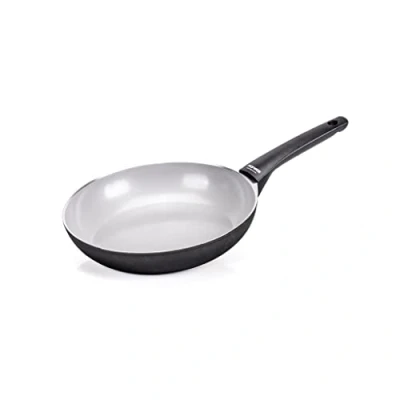 Afbeelding van Moneta Futura koekenpan 28 cm, natuurlijke FineGres coating (NO PFAS), ook voor inductie. 100% Made in Italy