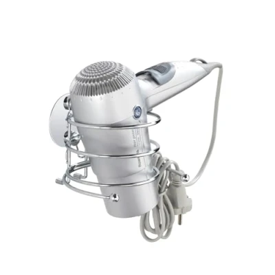 Image de Wenko 18770100 turbo loc porte sèche cheveux chrome