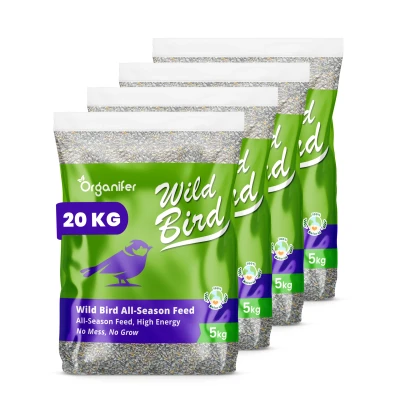 Afbeelding van Organifer Vogelvoer voor Tuinvogels Hoge Energie, No Mess, Zonder Kieming (20 kg)