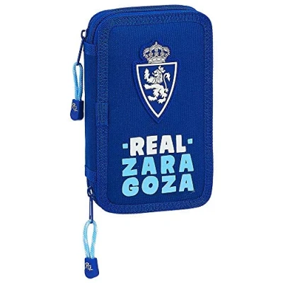 Afbeelding van Dubbele etui Real Zaragoza Blauw Licht (28 pcs)