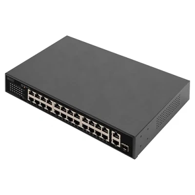 Afbeelding van Digitus DN 95356 Netwerk switch 16 + 2 poorten 10 / 100 MBit/s PoE functie