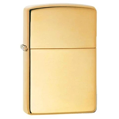 Afbeelding van Zippo Armor Case Brass High Polished Aansteker