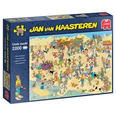 Afbeelding van Jan Van Haasteren Puzzel Zandsculpturen 2000 Stukjes
