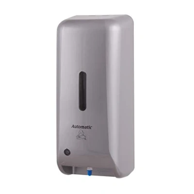 Afbeelding van MediQo line Foamzeepdispenser automatisch kunststof RVS look